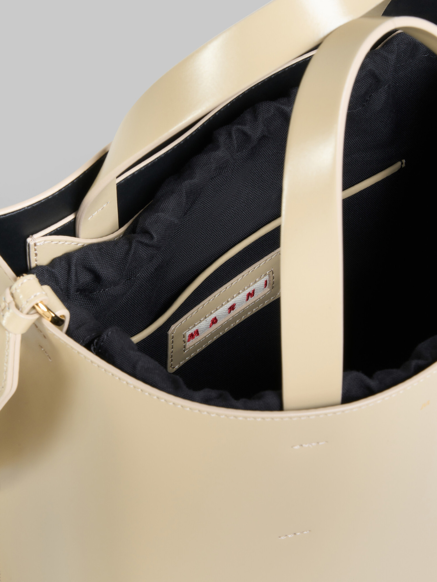 Marni Museo Small Shoulder Bag In Beige