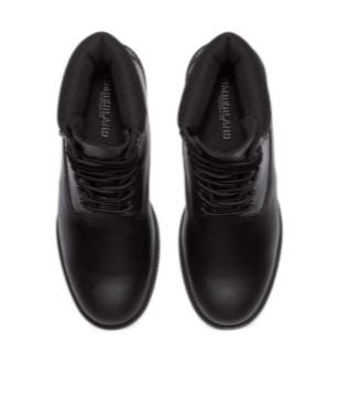 Timberland Strap-up Martin Boots In Black