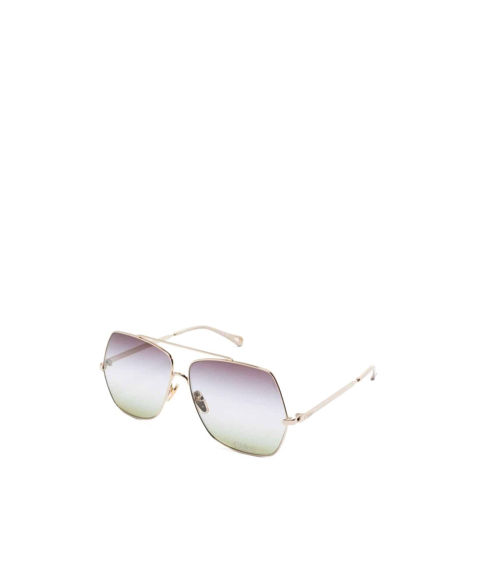 Chloé Aly Sunglasses In White
