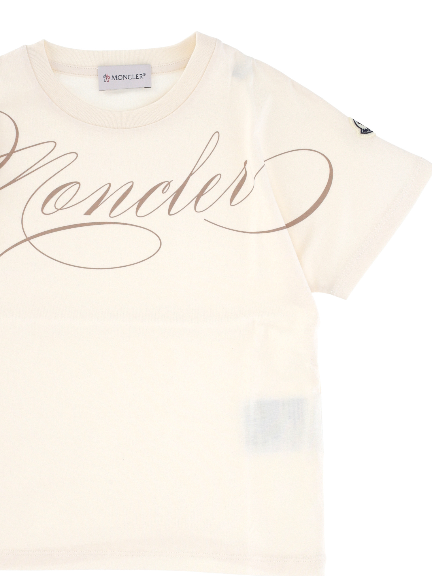 Moncler Open-necked Black Shirt In Nude