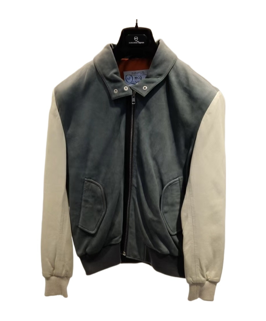 Mcq By Alexander Mcqueen Stitched Casual Jacket In Black