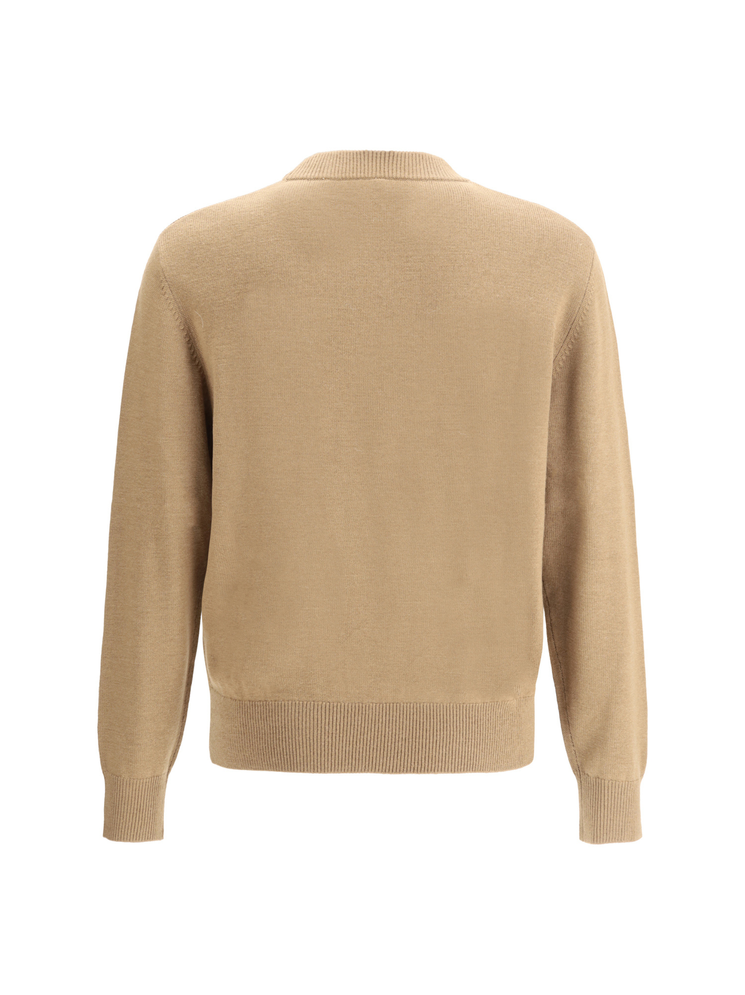 Sunflower Long-sleeved Sweater In Nude