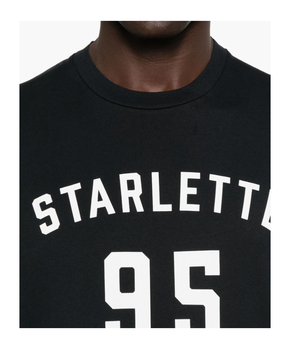 Dsquared2 Crew Neck T-shirt With Print In Black