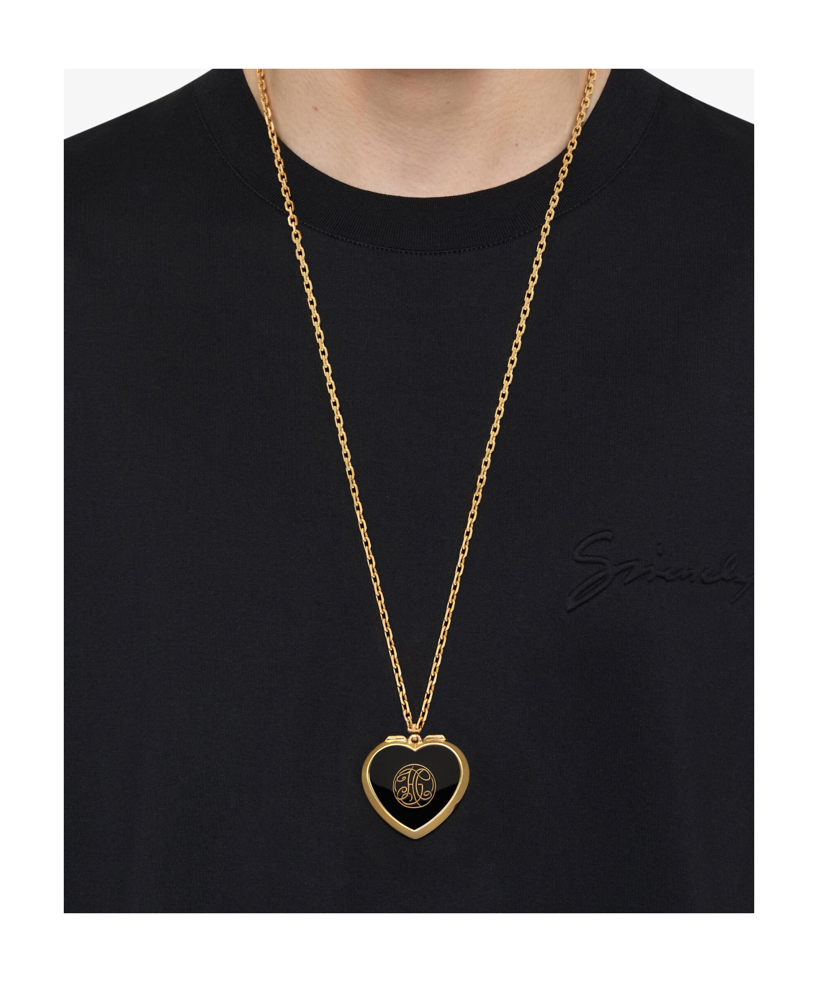 Givenchy Pendant Necklace In Yellow