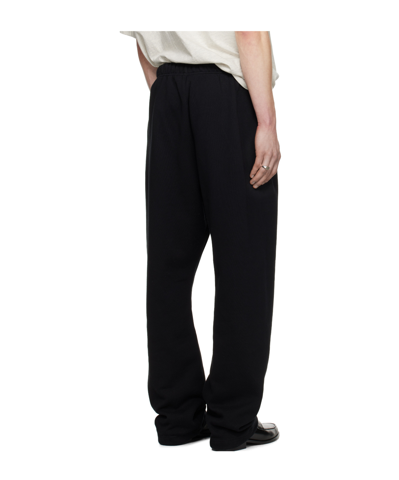 Essentials X Nba 'black' Relaxed Track Pants In Black