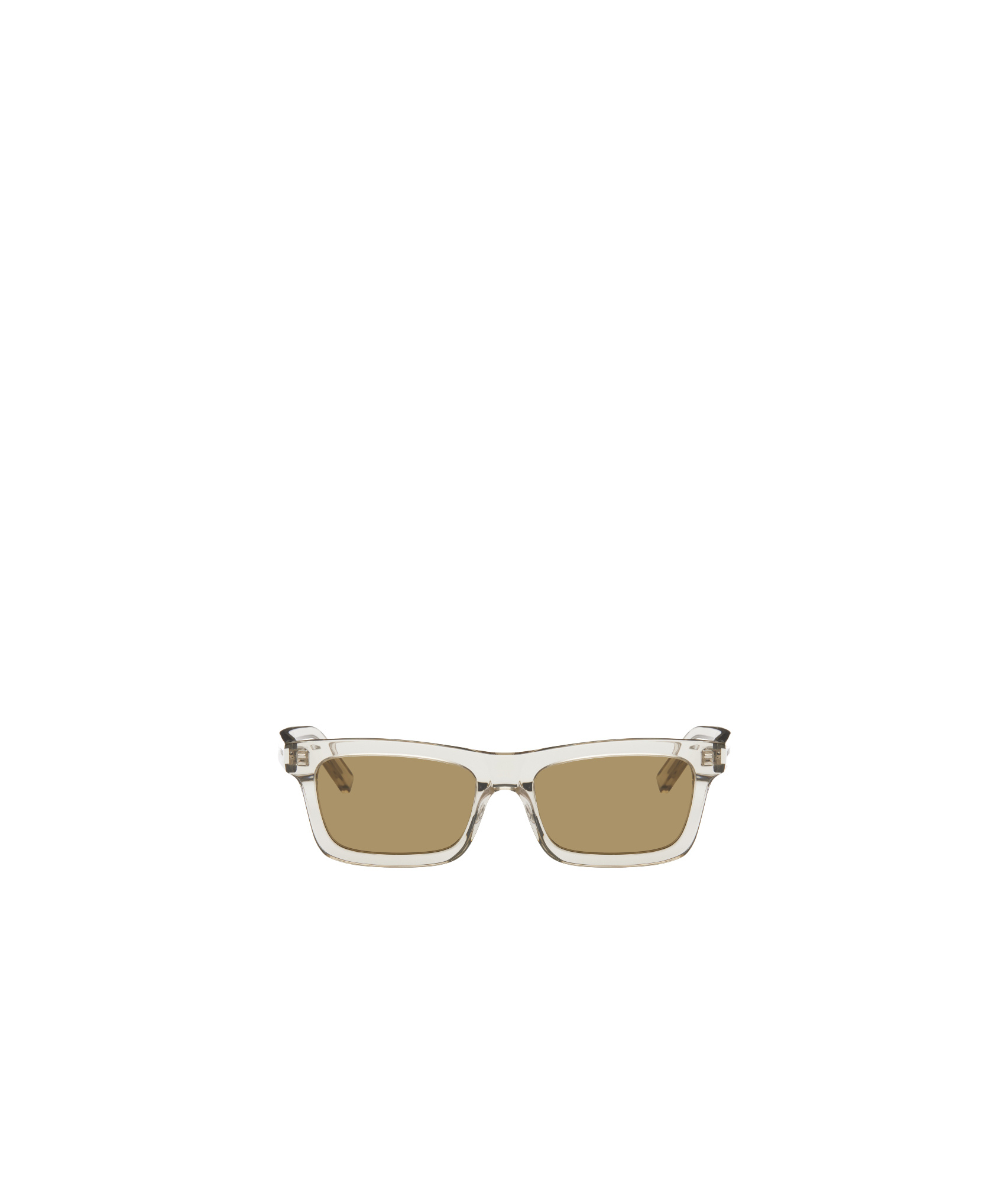 Saint Laurent Betty Square-frame Acetate Sunglasses In Green