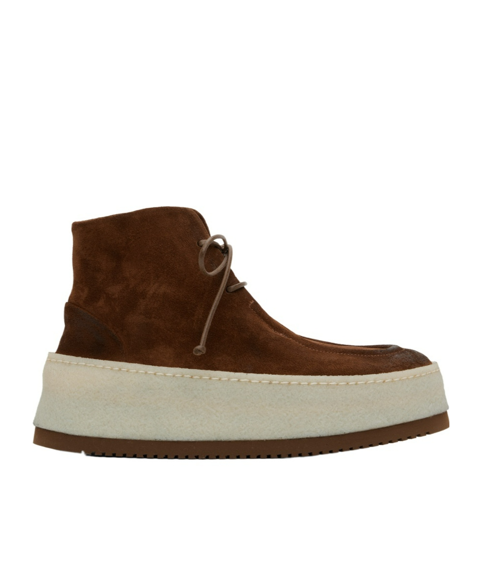 Marsèll Parapana Leather Boots In Brown