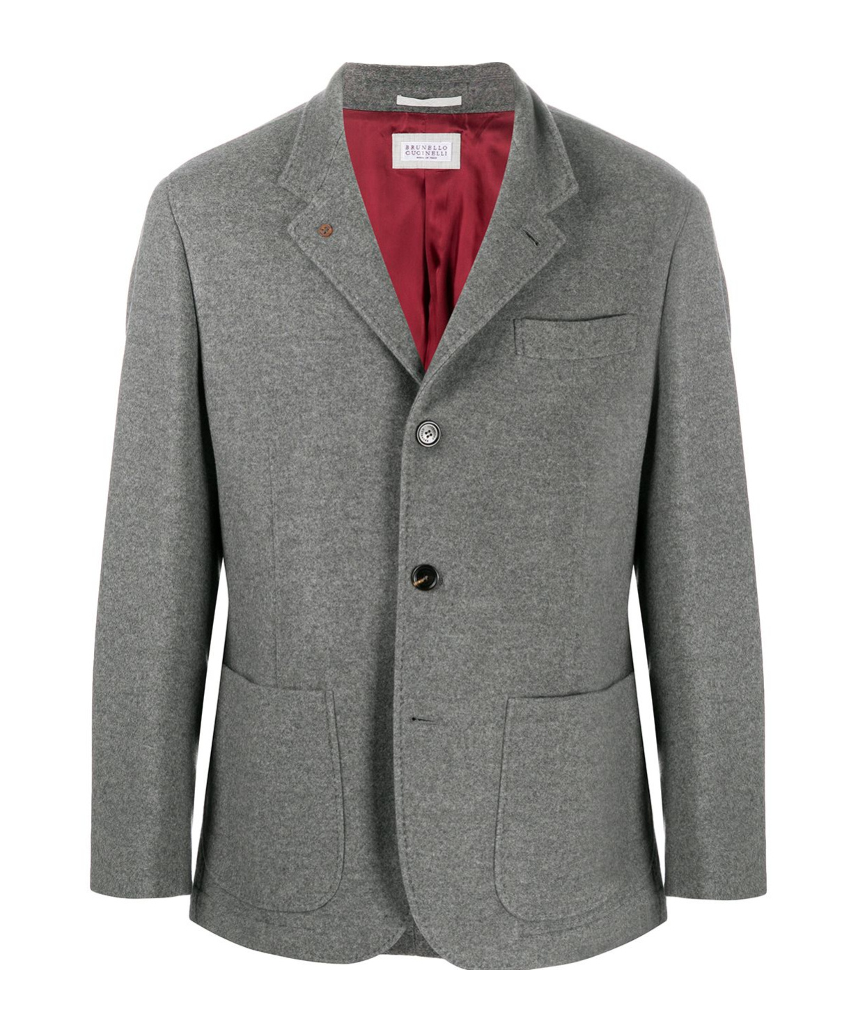 BRUNELLO CUCINELLI BOXY FIT BUTTON DOWN JACKET