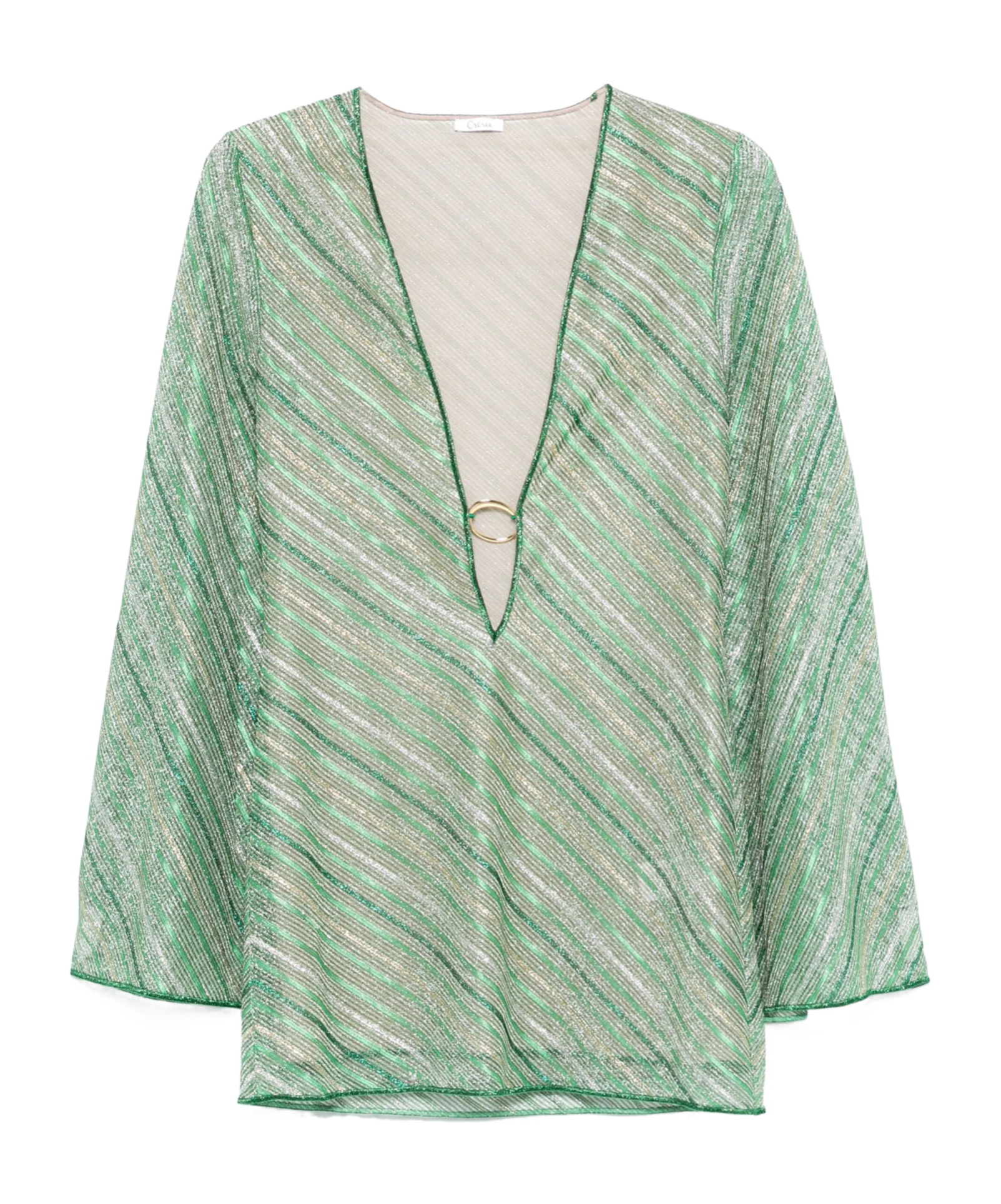 Oseree Striped Mini Dress