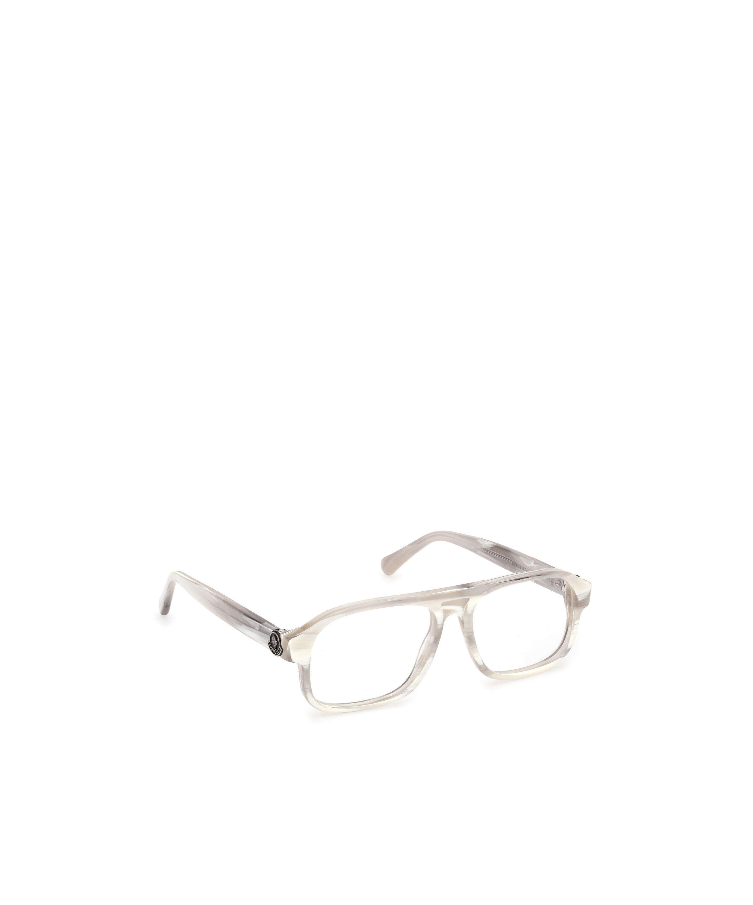 Moncler Ml5198 001 Square Glasses In White