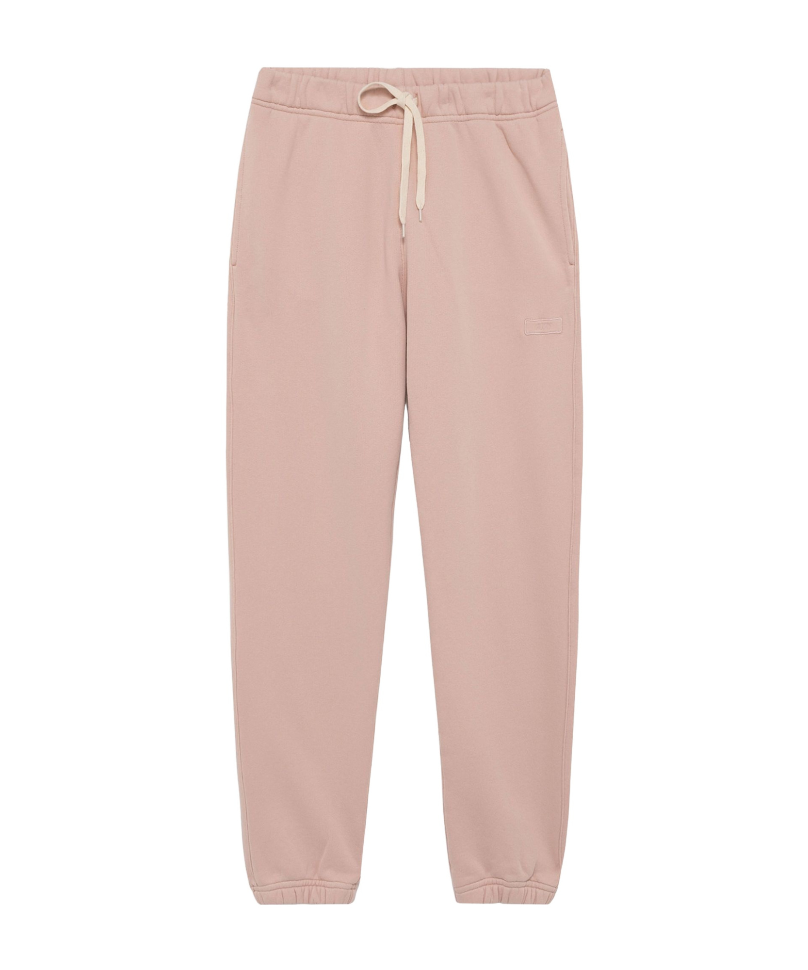 Shop Autry Logo-embroidered Track Pants In Nude