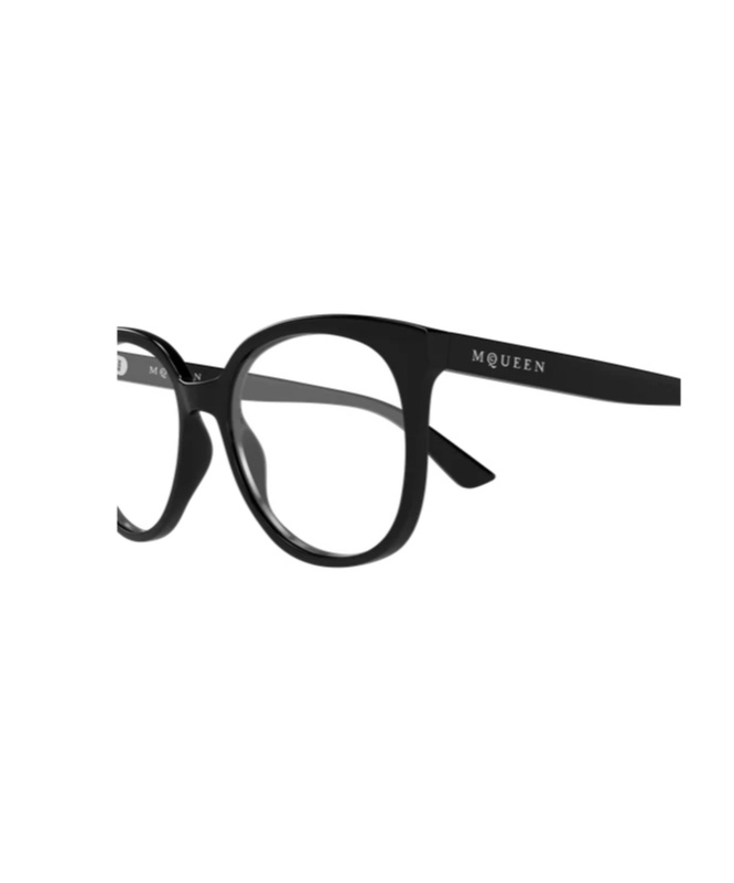 Alexander Mcqueen Geometric Flat Mirror In Black