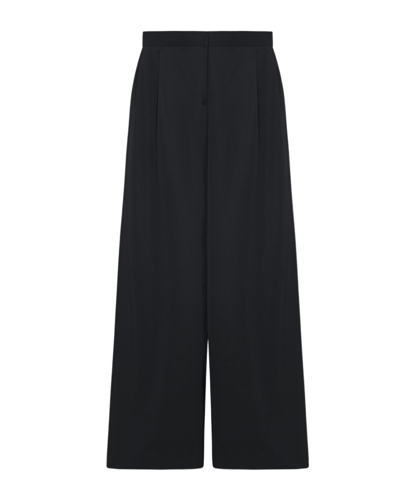 The Row Wool Paras Trousers In Black