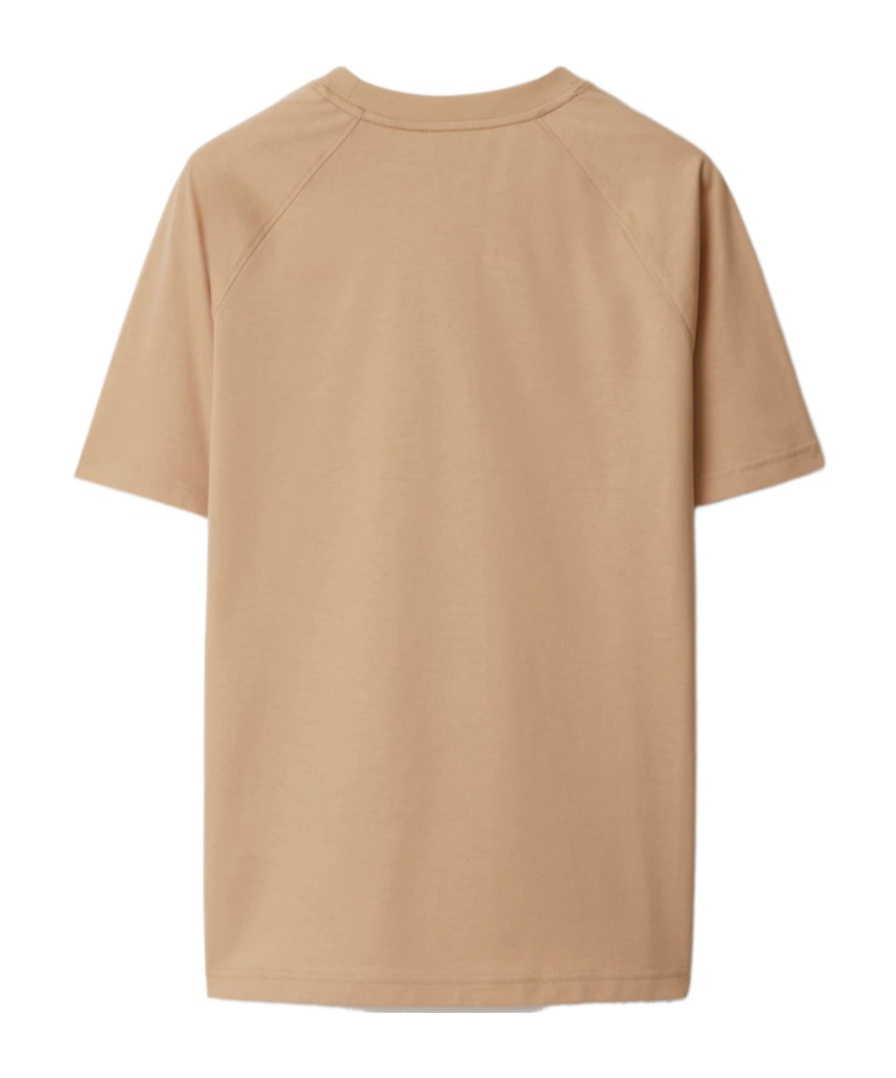 Burberry Item O-neck Short-sleeved T-shirt In Nude