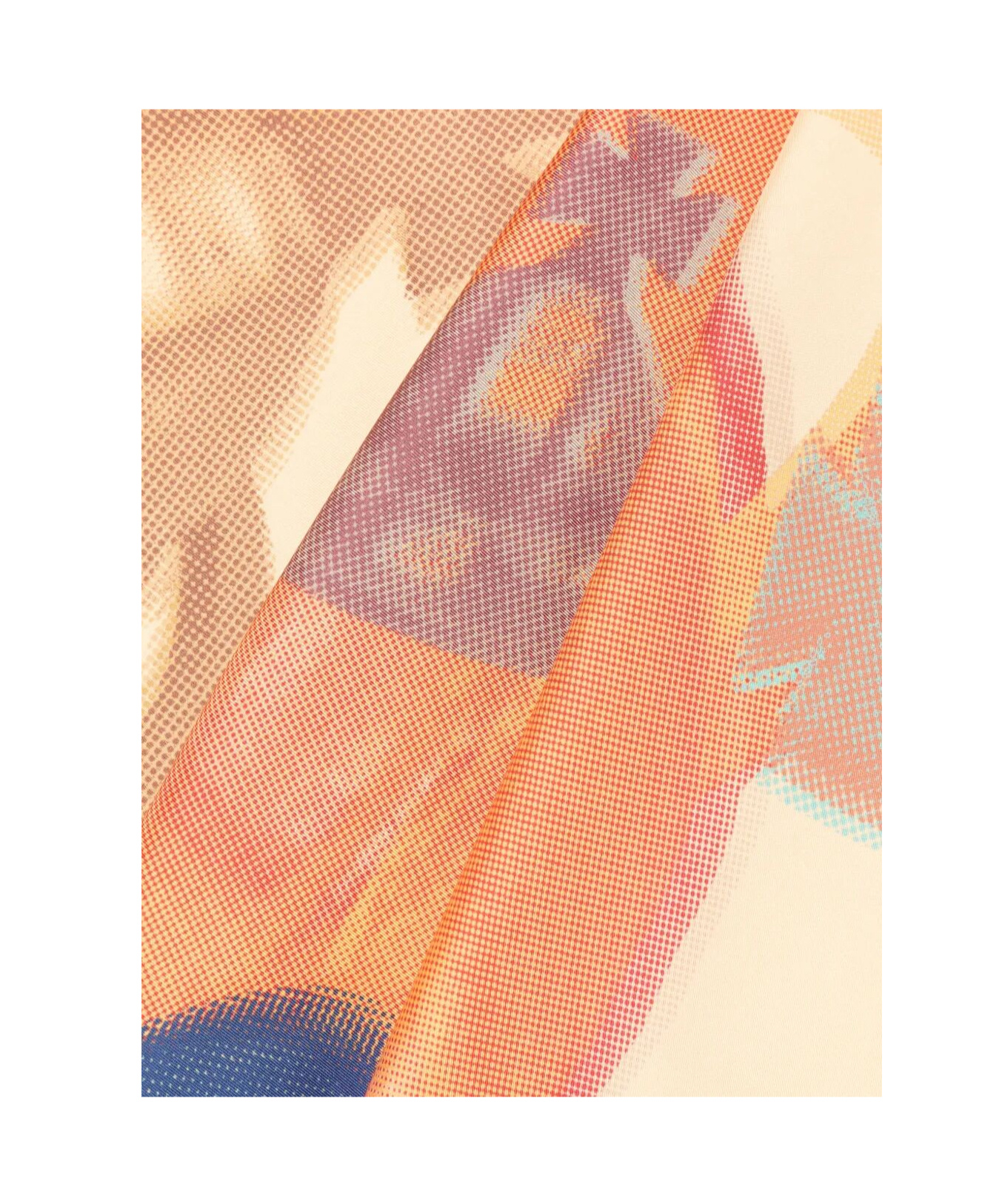 Vivienne Westwood Halftone Orbs Square 90x90 In Nude