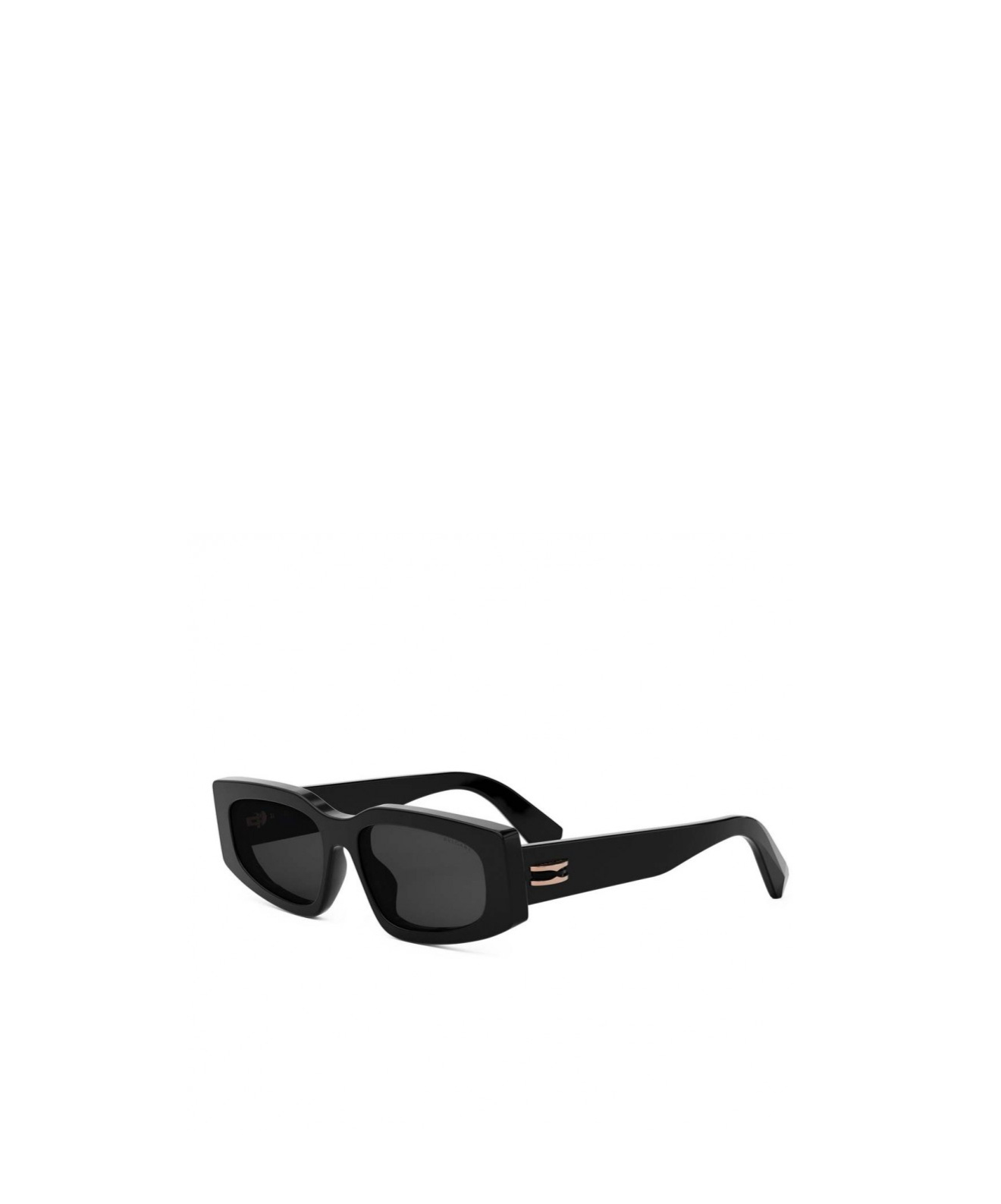 Bvlgari Bulgari B.zero1 Rectangular Frame Sunglasses In Black