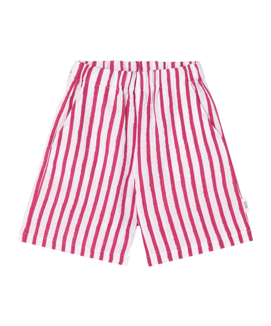 Douuod Striped Shorts In Pink