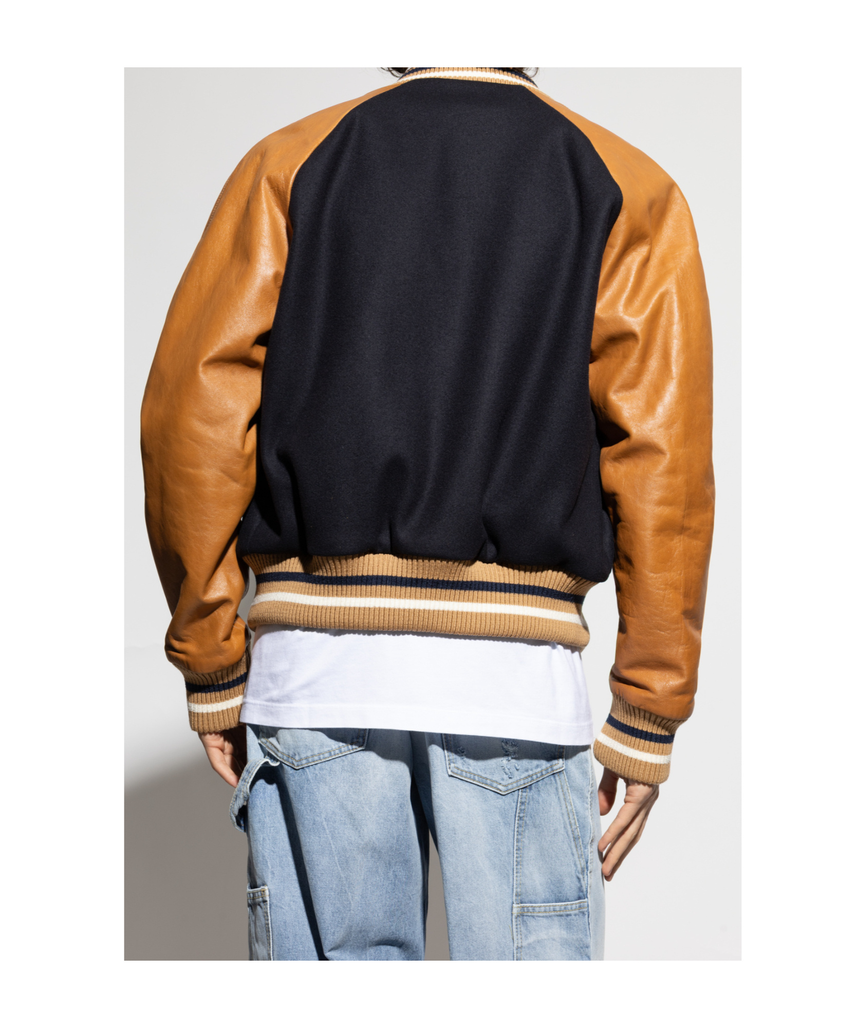 Dsquared2 Long Sleeve Casual Jacket In Brown
