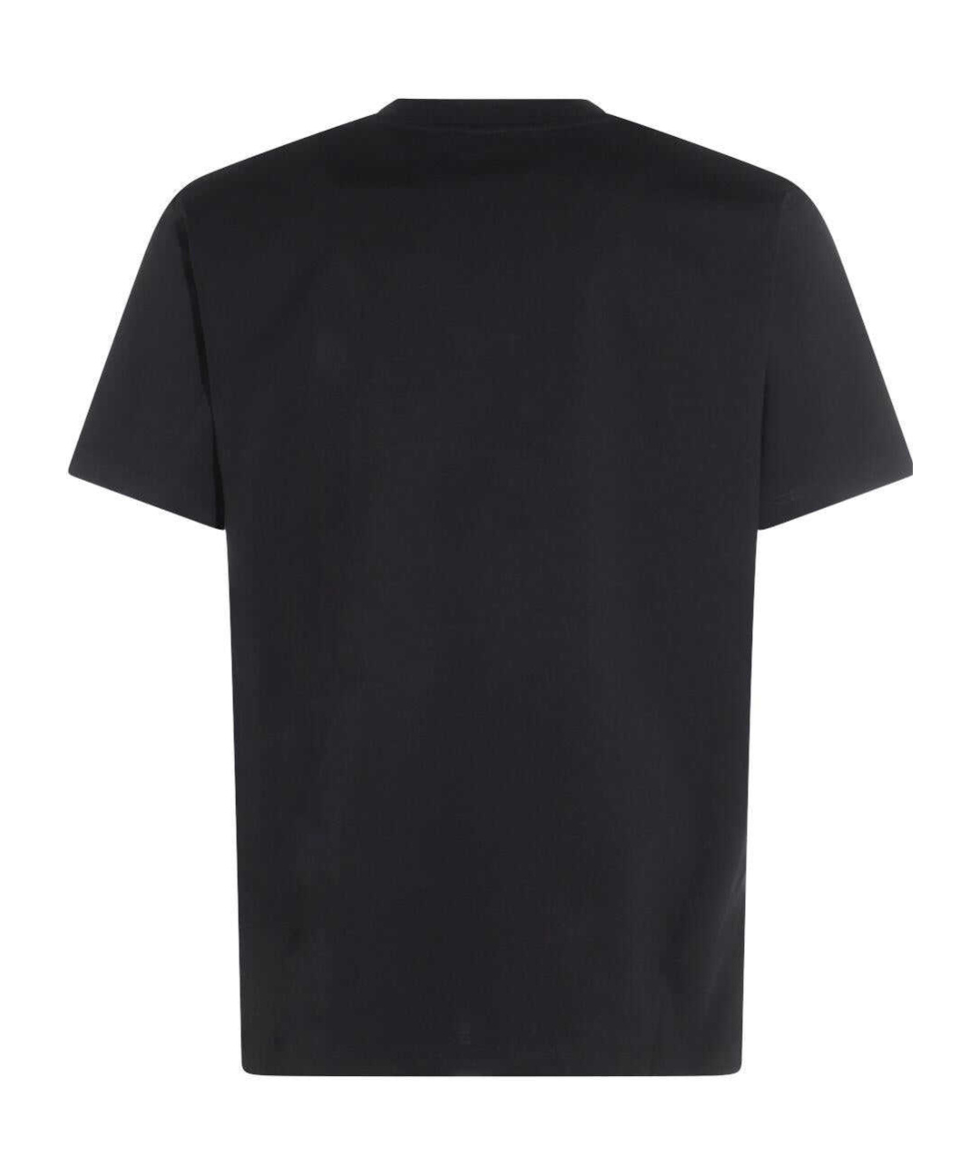Moschino Crew Neck Graphic T-shirt With Short Sleeves In Black