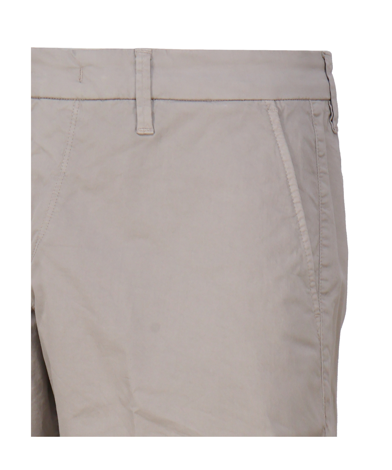 Fay Beige Stretch Cotton Shorts In Nude