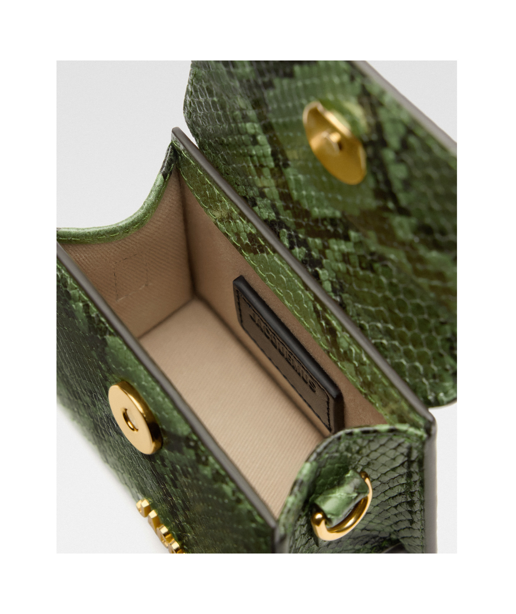 Jacquemus Le Chiquito Signature Mini Handbag In Green