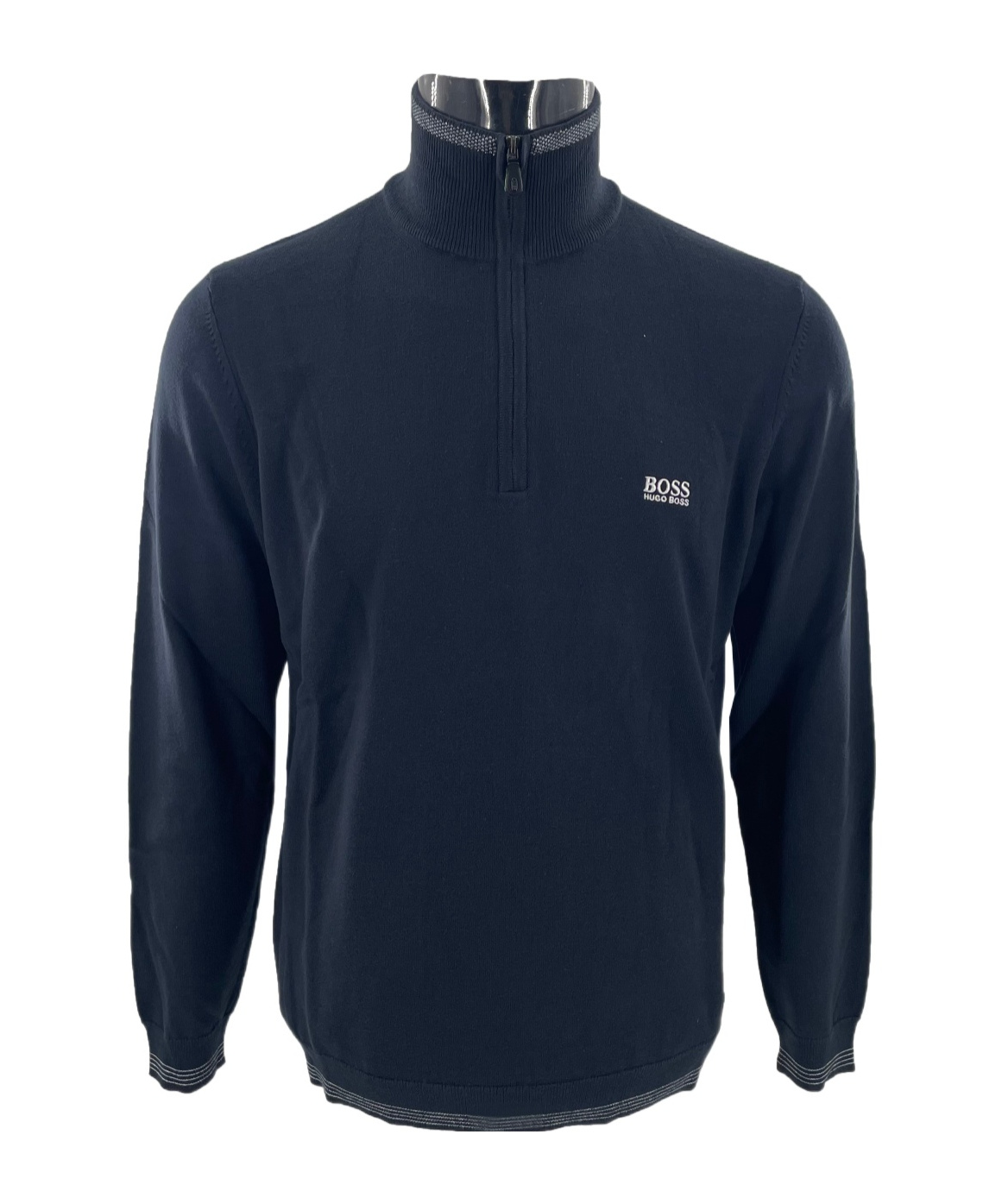 HUGO BOSS LOGO LONG-SLEEVED SWEATER