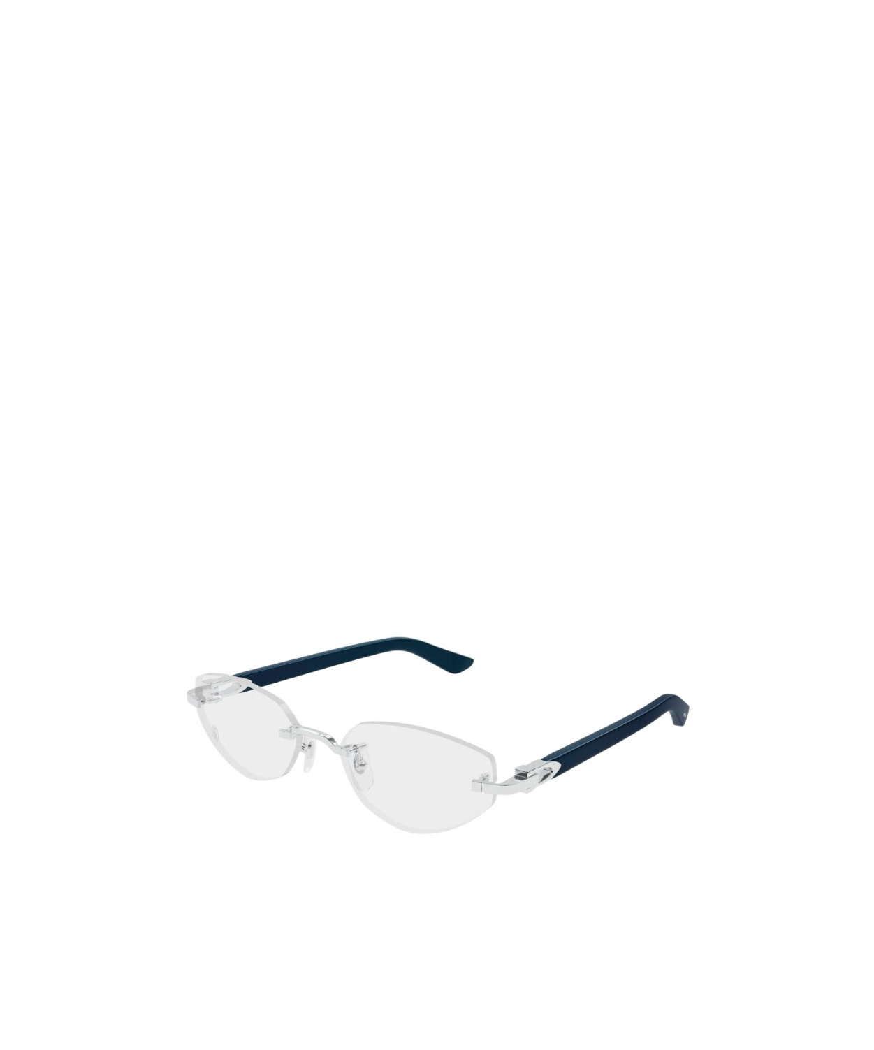 Cartier Frameless Non-prescription Glasses In Metallic