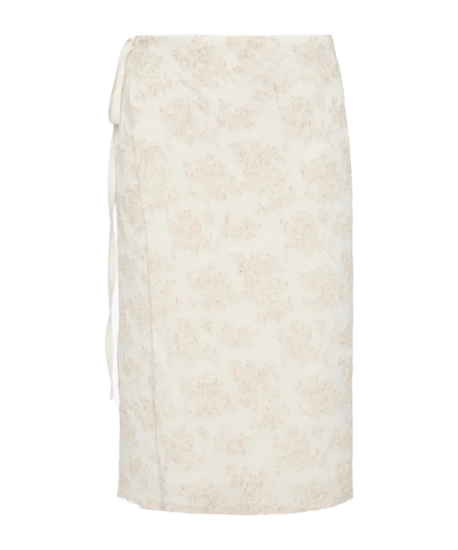 Sir Blanca Wrap Skirt In Neutral