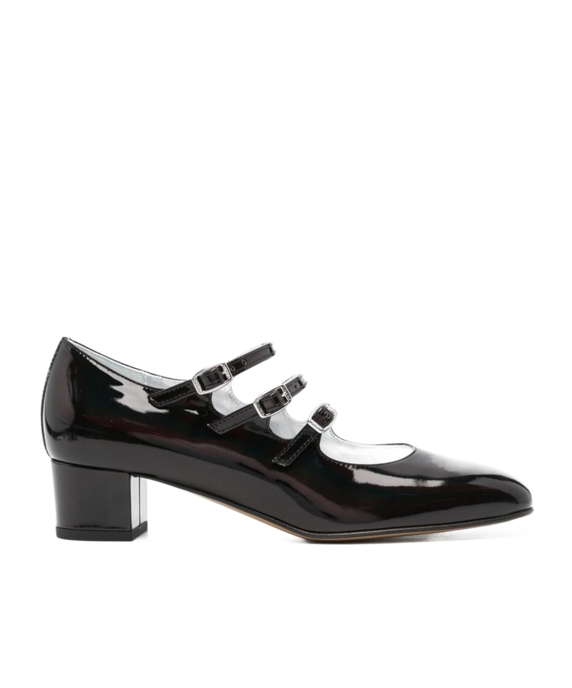 CAREL PARIS CAREL KINA TRIPLE STRAP MARY JANE PUMPS