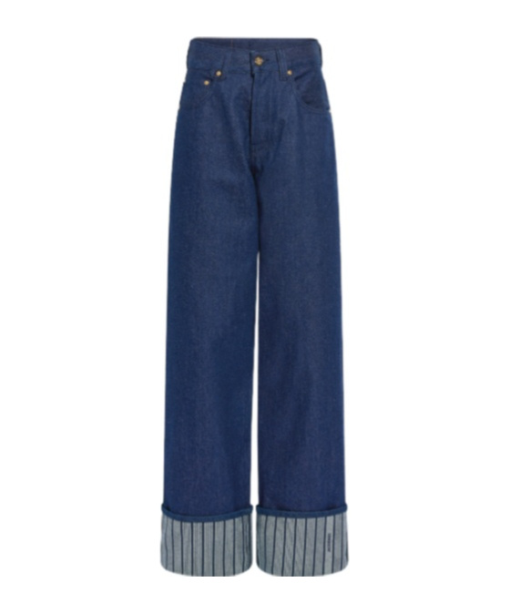 Jacquemus Belt-loop Jeans In Blue