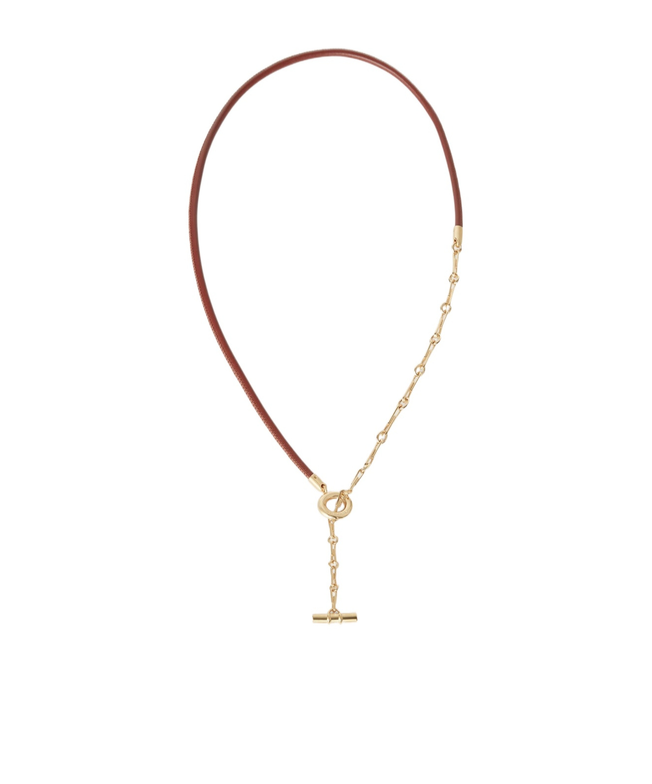 Loro Piana Ghiera Necklace In Sunny Gold/deep Kummel Color