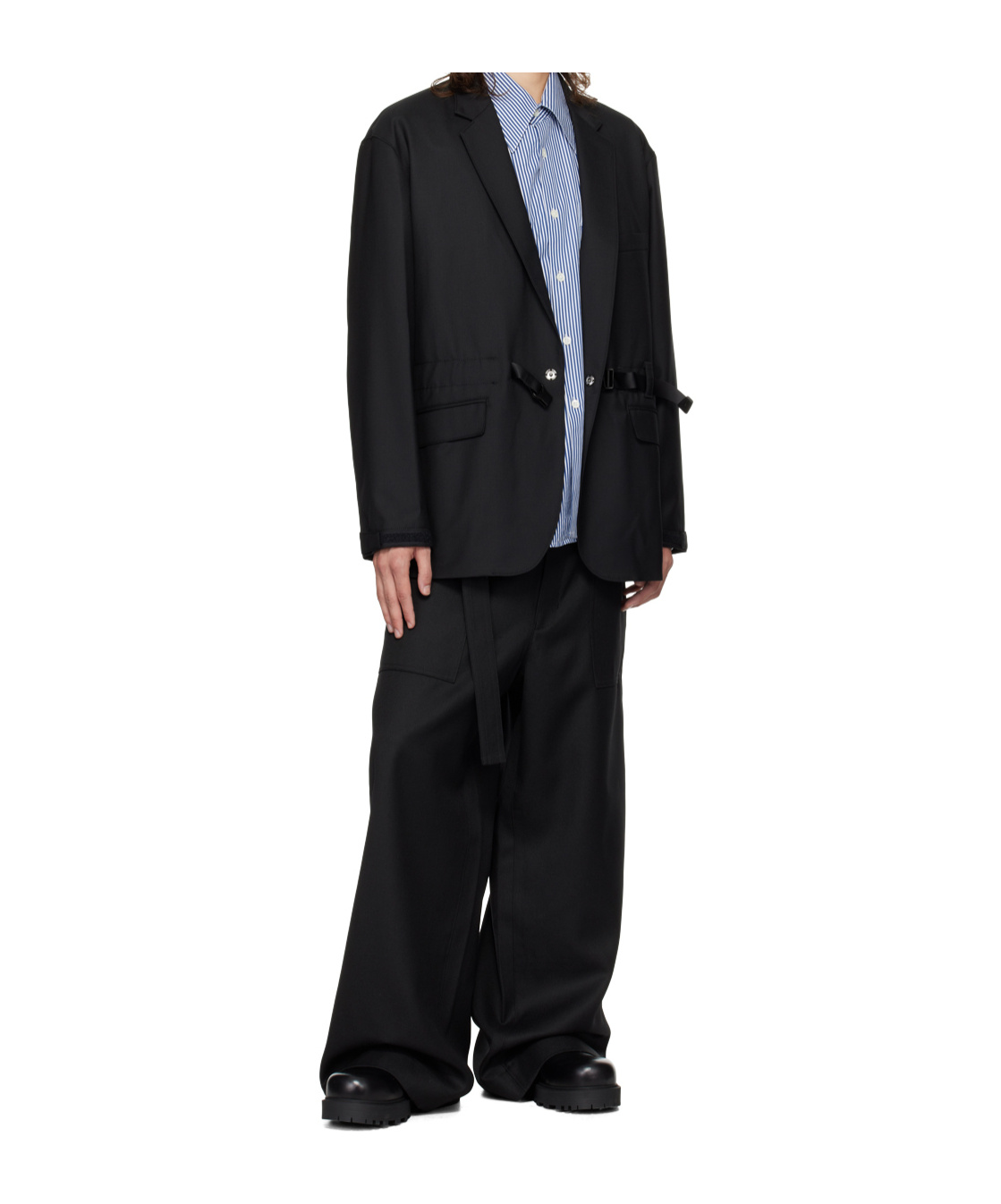 Comme Des Garçons Adjustable Waist Strap Jacket