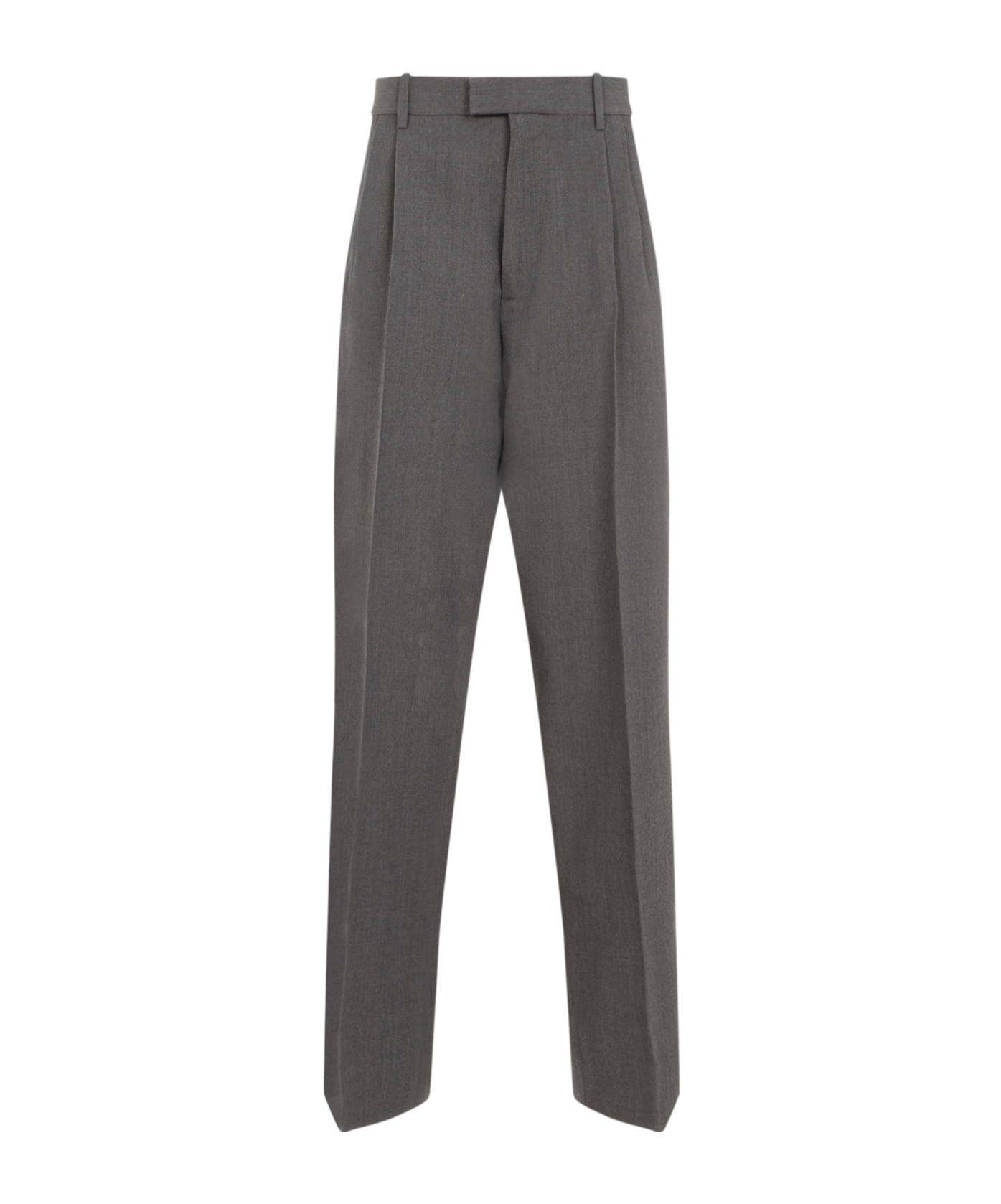 Bottega Veneta Women's Wool Trousers In Black