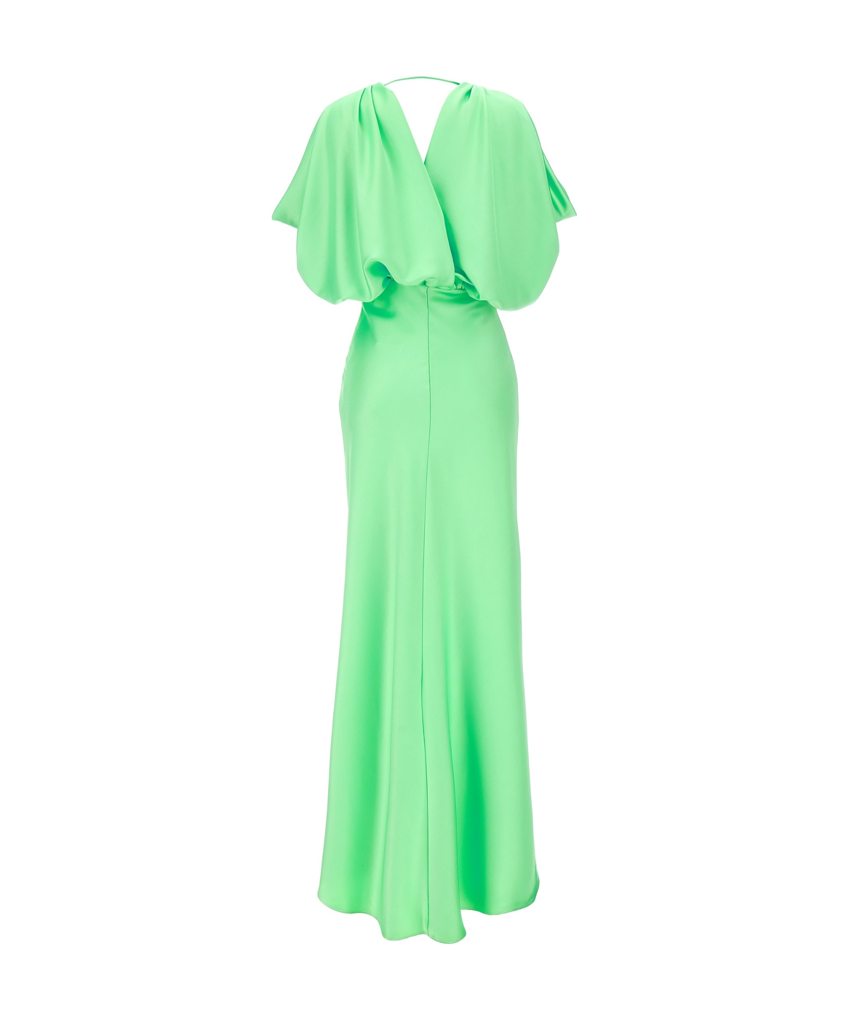 Pinko Light Green Dolcetto Dress In Green
