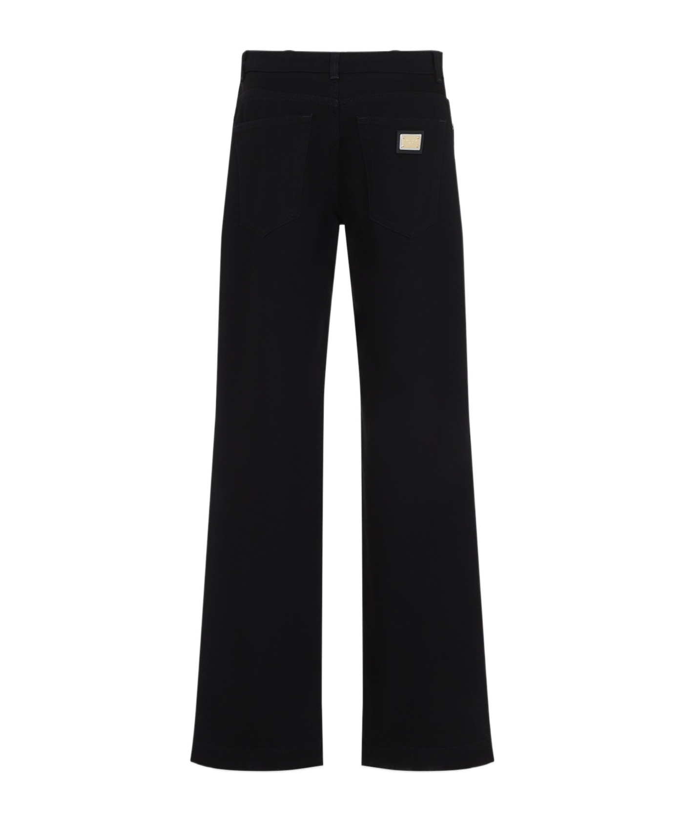 Dolce & Gabbana Belt-loop Jeans In Black