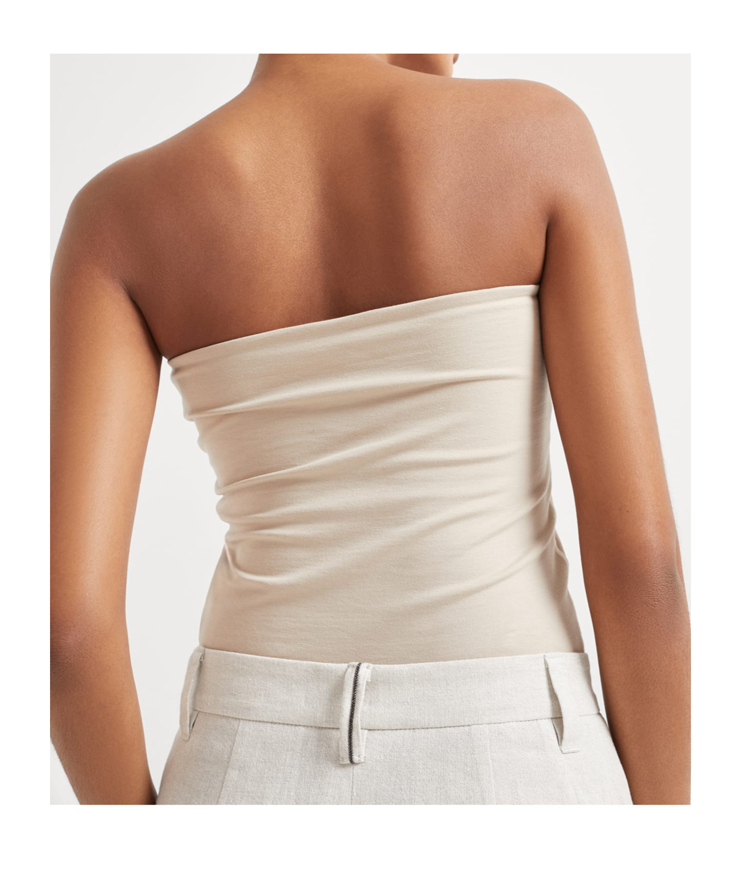 Brunello Cucinelli Trousers In White
