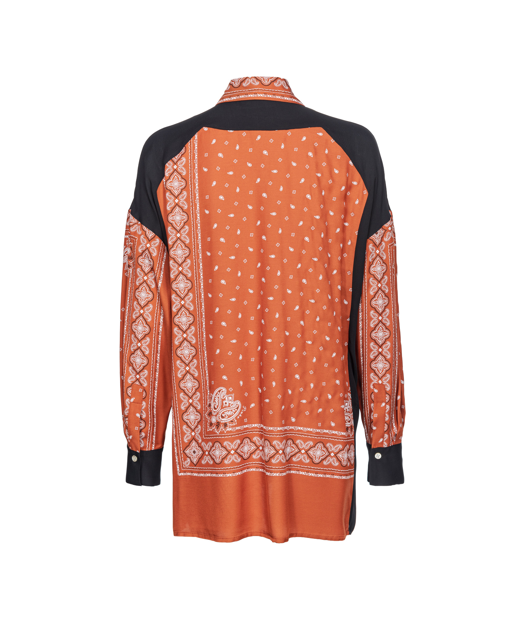 PINKO PAISLEY-PRINT SHIRT 