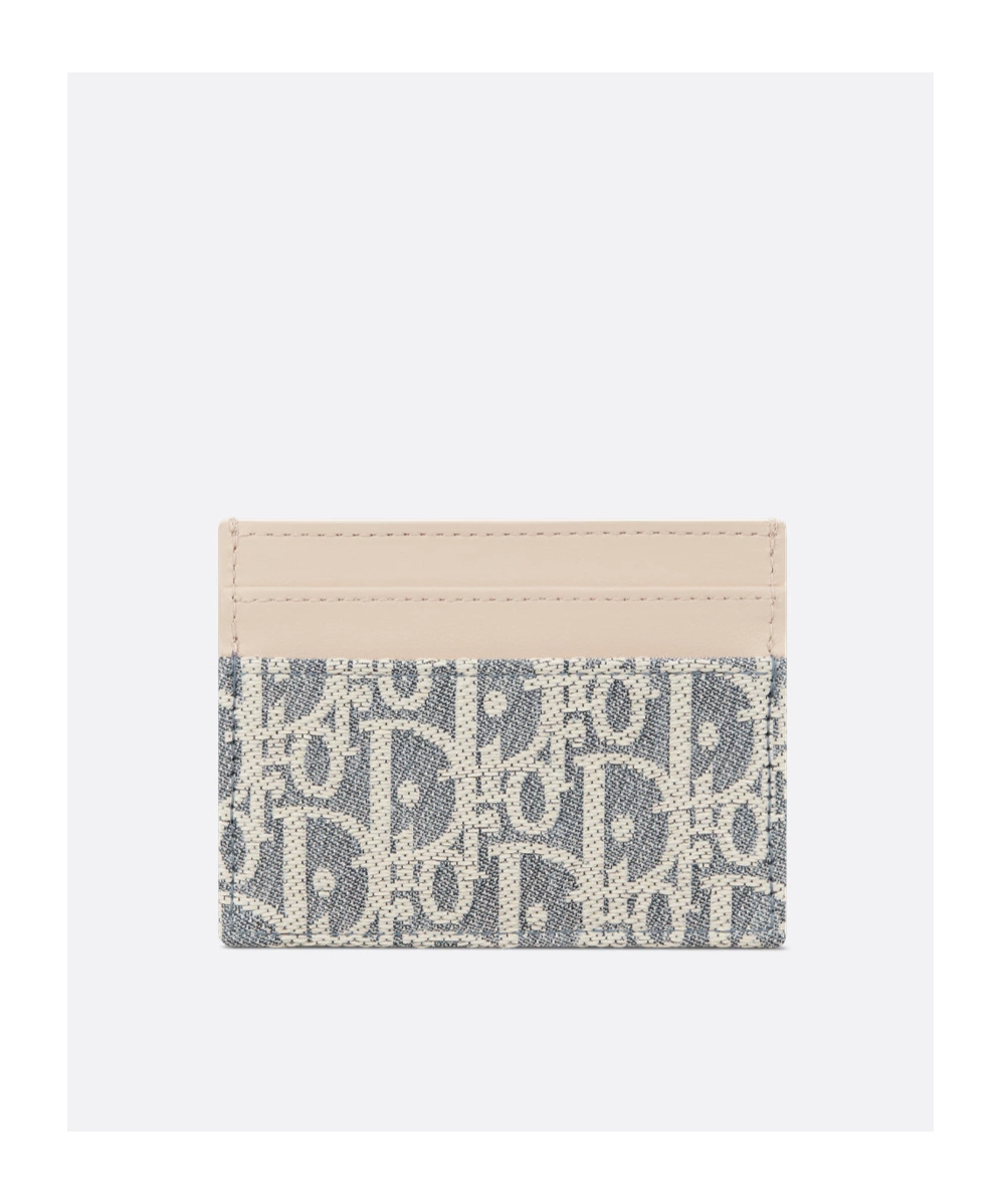 Dior 30 Montaigne Freesia Card Holder In Nude