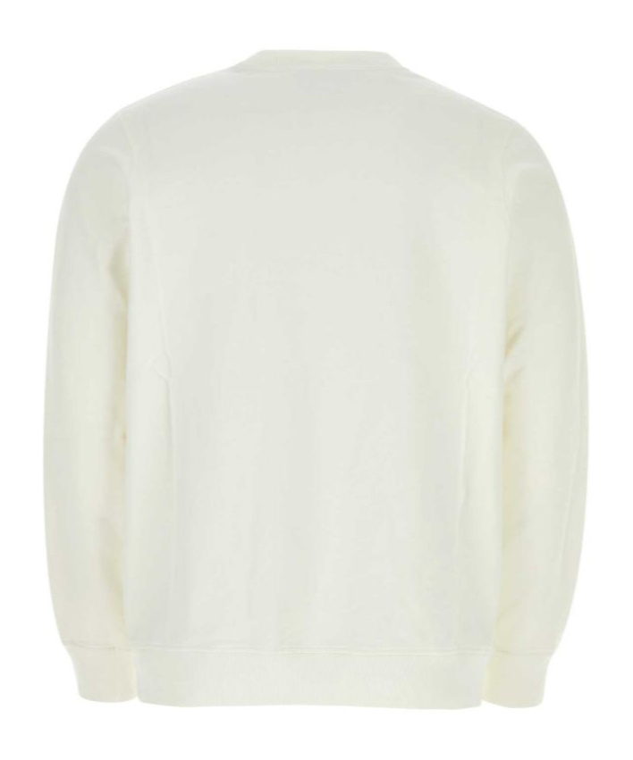 Casablanca Man Sweatshirt White Size M Organic Cotton In White