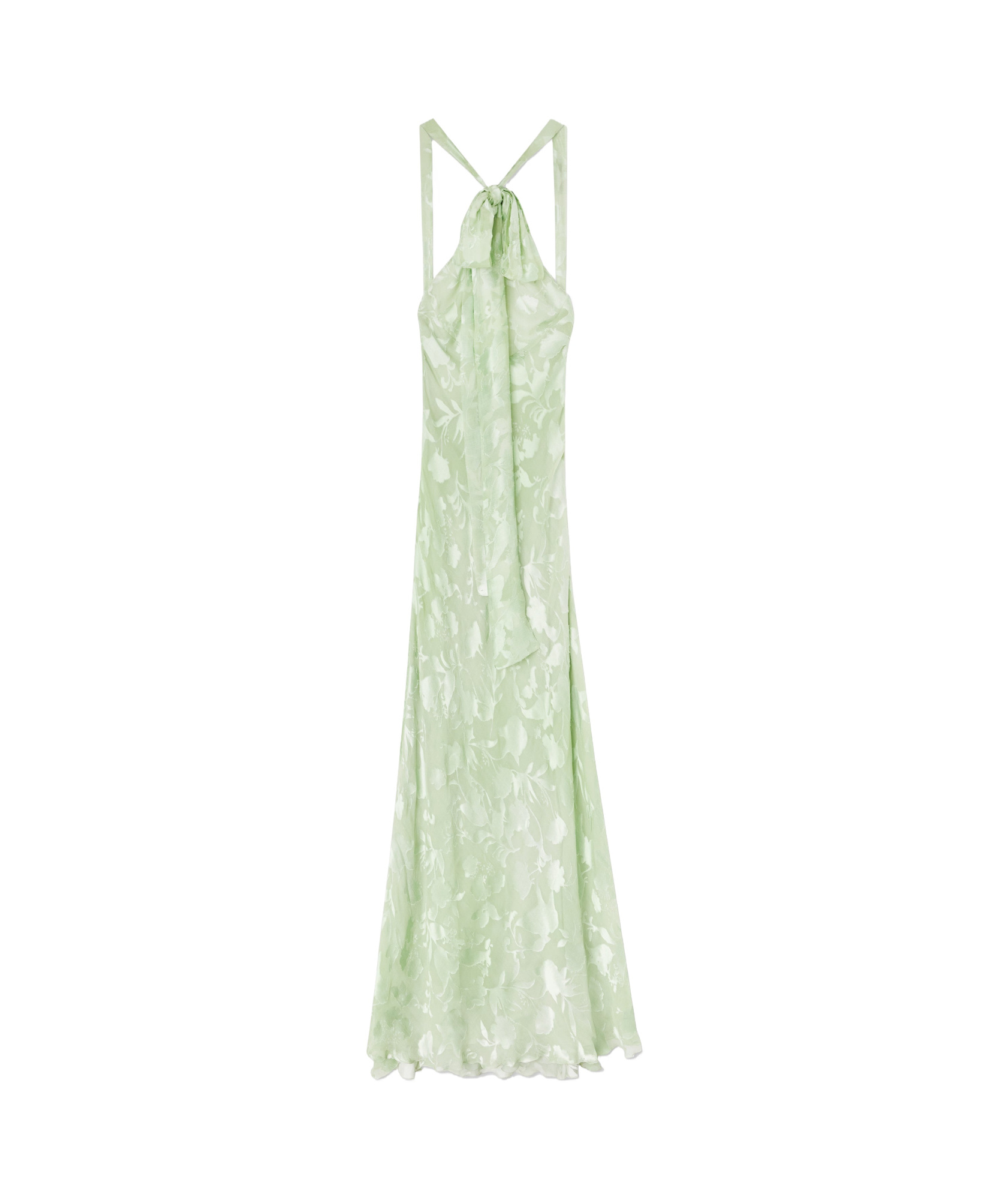 Ermanno Scervino Jacquard Maxi Dress In White