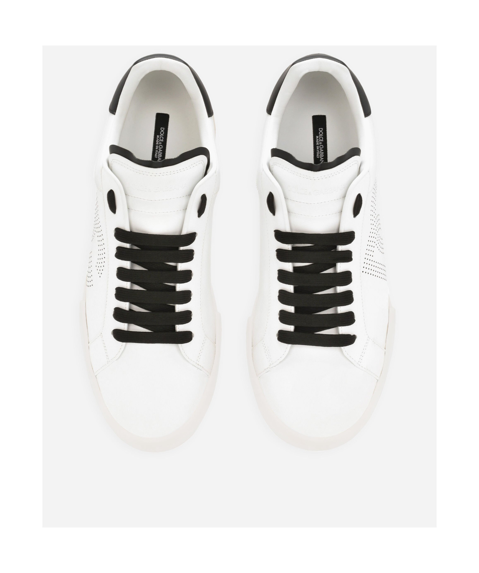 Dolce & Gabbana Portofino Sneakers In White