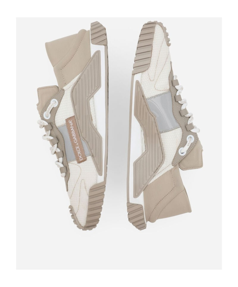 Dolce & Gabbana Ns1 Low-top Running Sneakers In Nude