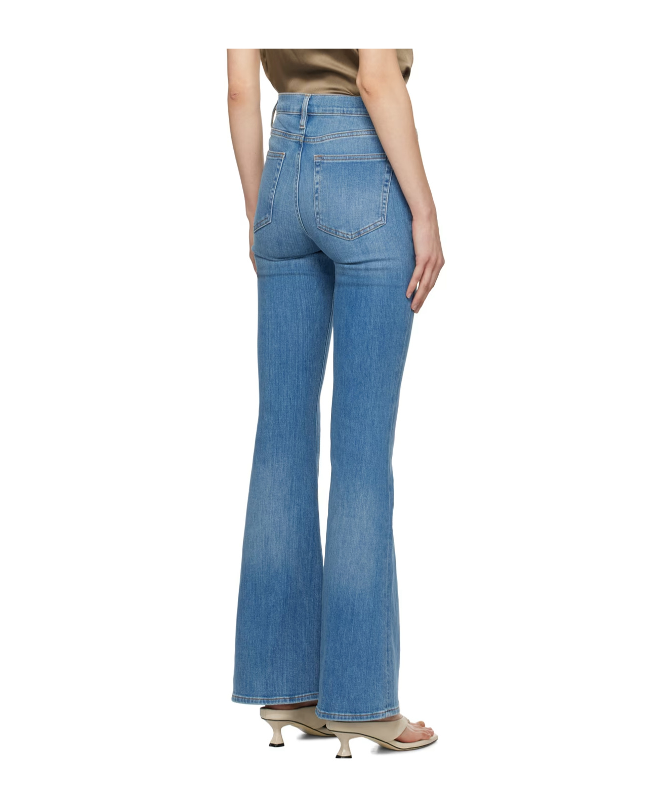 FRAME LE HIGH FLARE HIGH-RISE JEANS