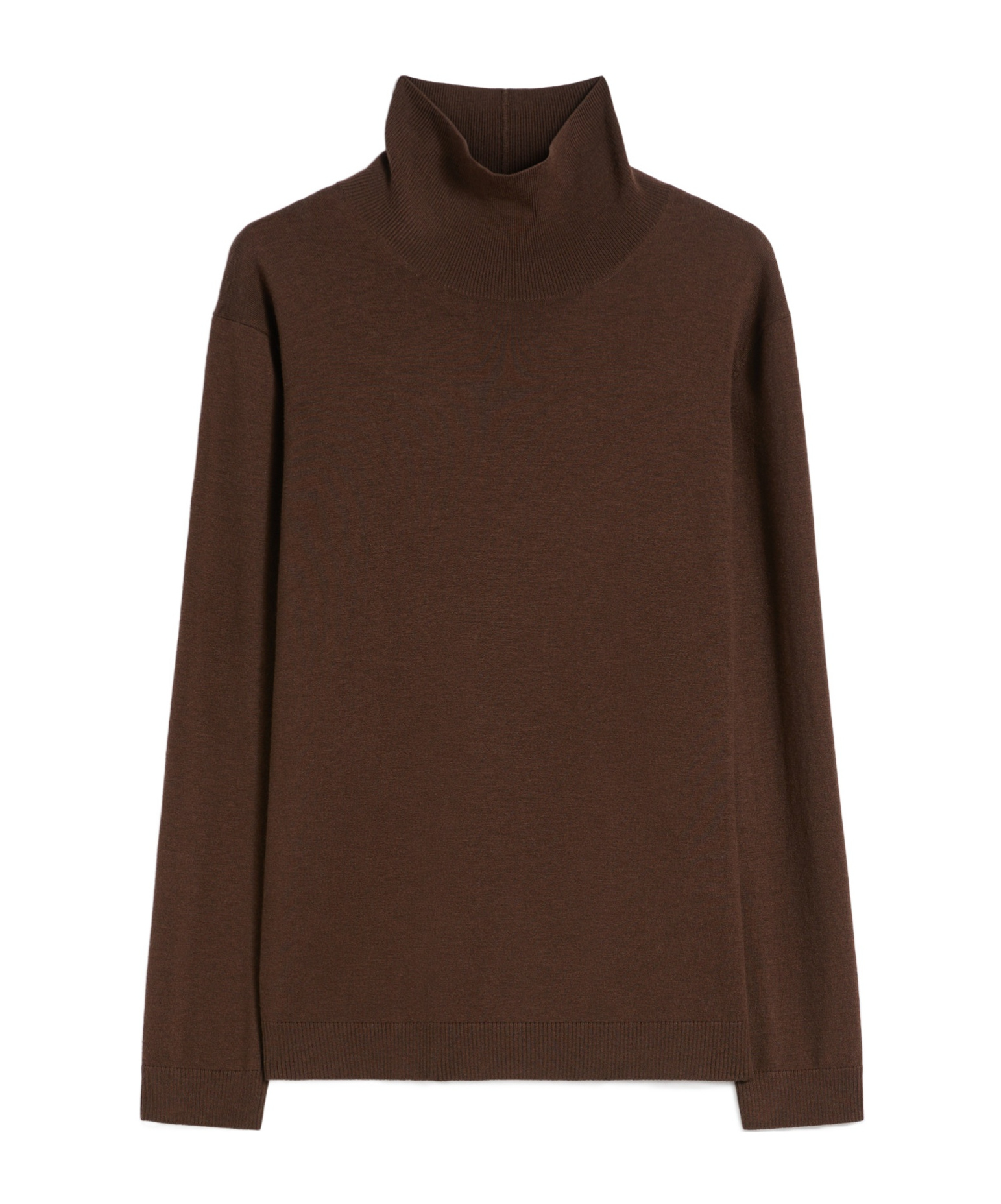 Weekend Max Mara Kiku Turtleneck Long-sleeved Jumper In Brown