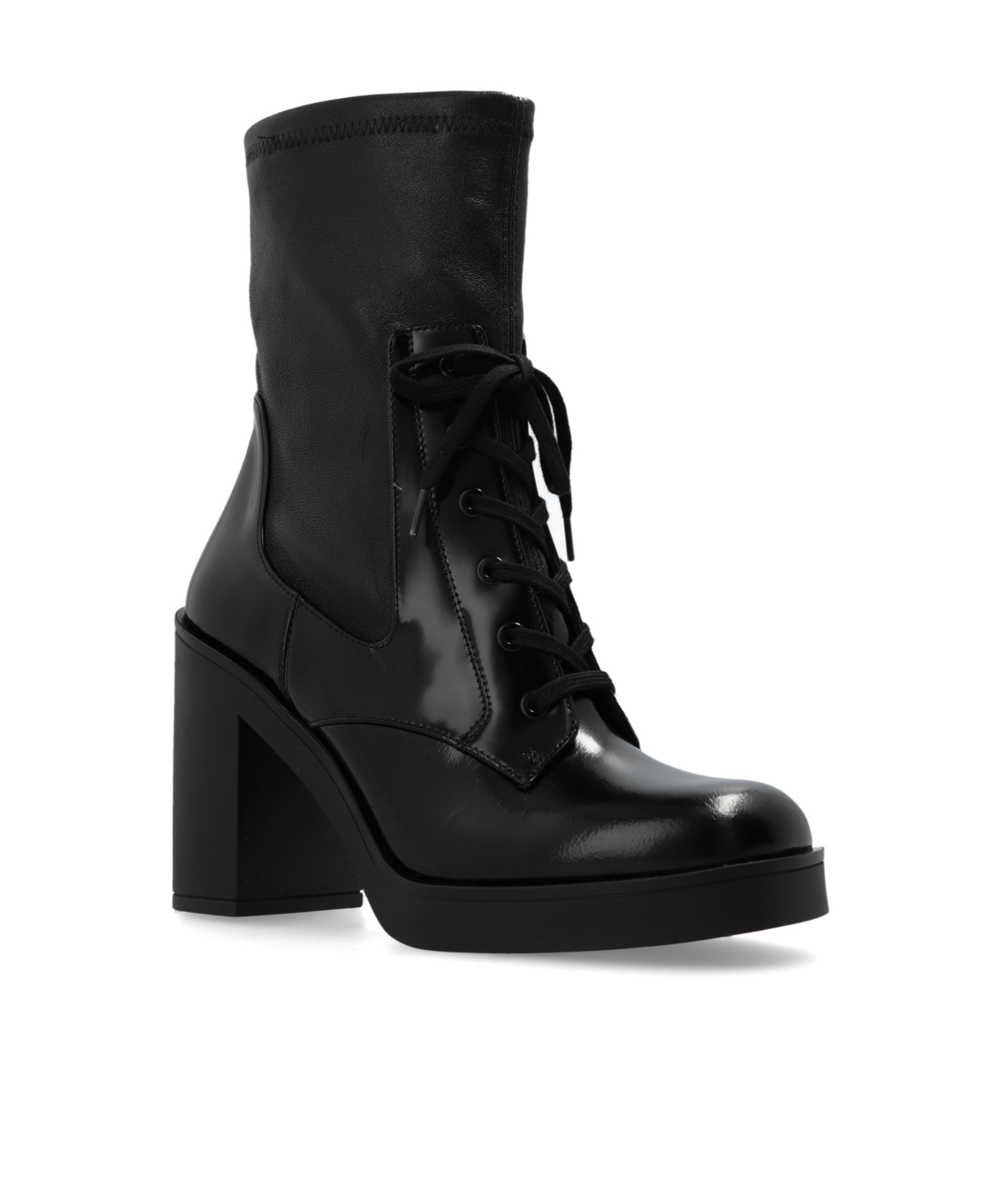 Stuart Weitzman Everitt Heeled Ankle Boots In Black