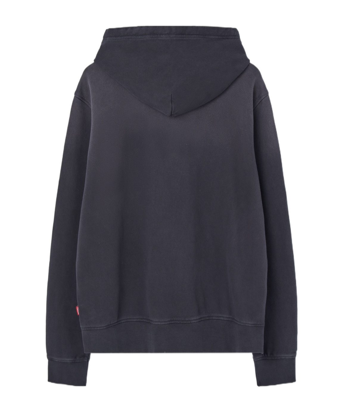 Diesel Hooded Sweatshirt With Brushed Texture And Bold Logo In Blue