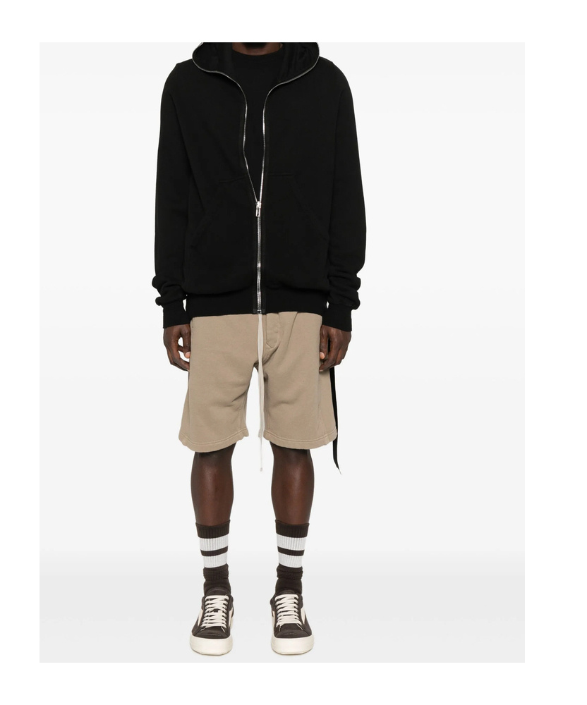 Rick Owens Drkshdw Drawstring Elastic-waist Shorts In Neutral