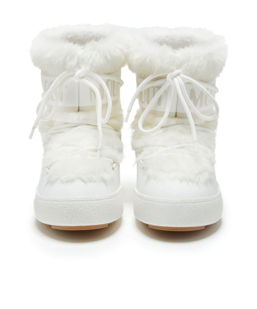 Moon Boot Mb Track Lace-up Boots In White