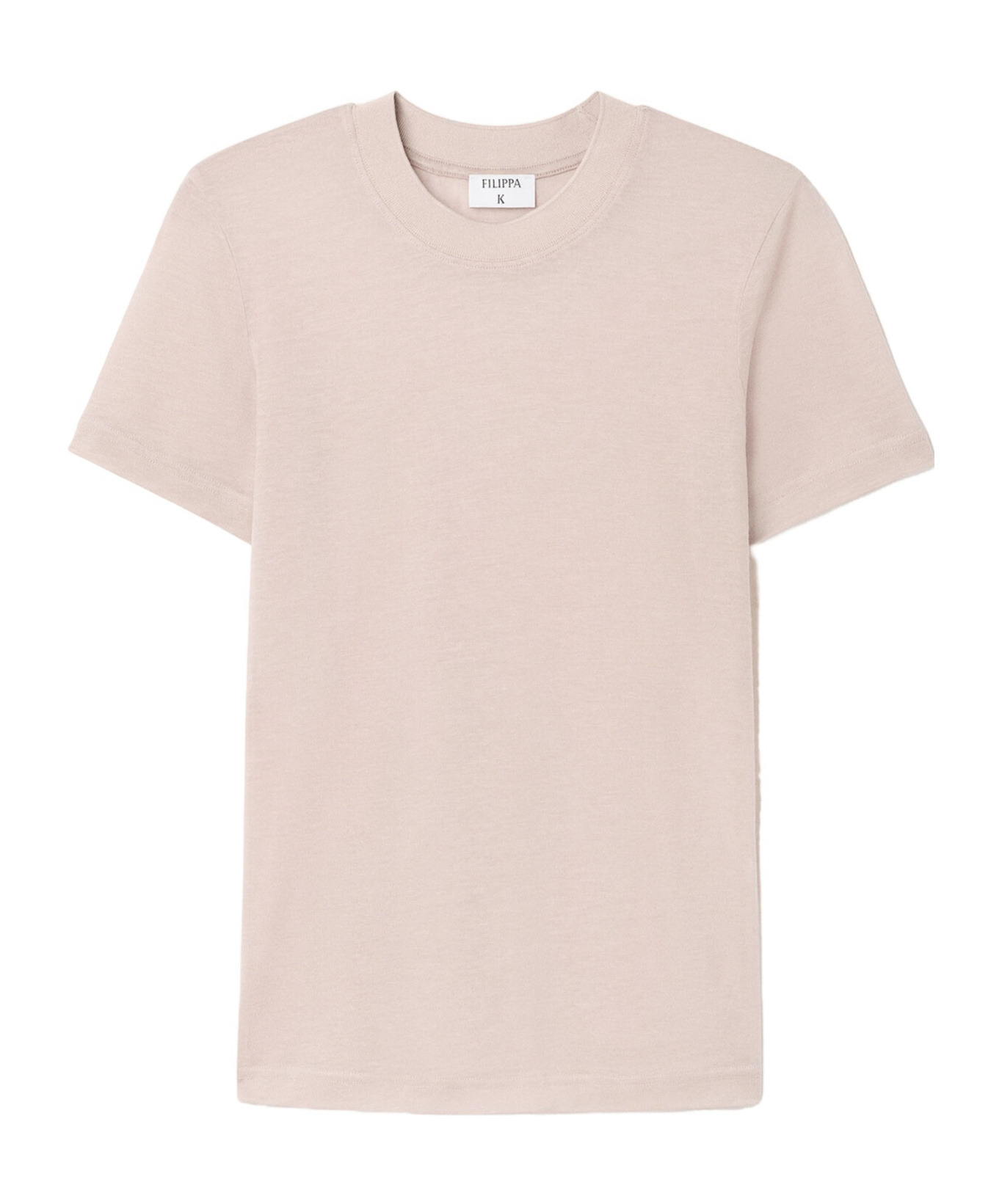 Filippa K Crew Neck T-shirt In Pink