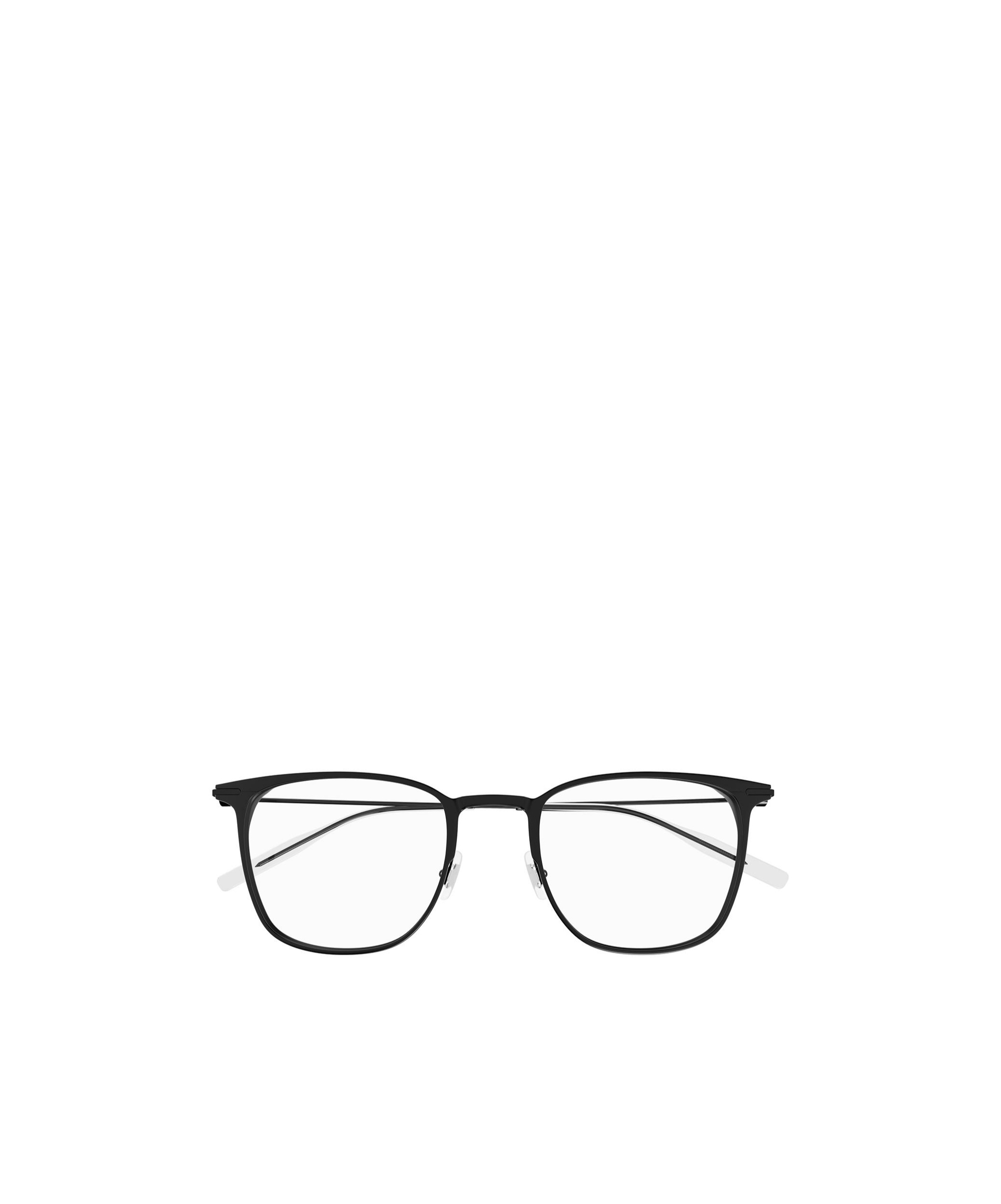 Montblanc Eyewear Square Frame Glasses In Black